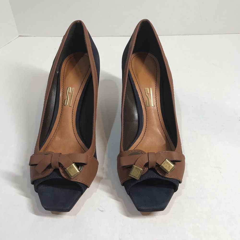 Santa Lolla Peep Toe Heels